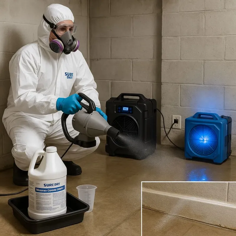 Sanitization and Odor Removal process in New Tazewell, TN